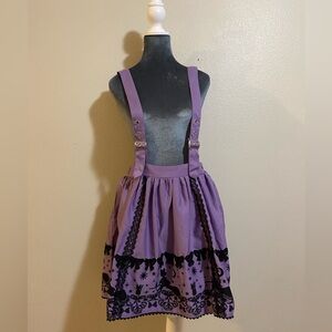 Kiki’s Delivery Service Studio Ghibli Her Universe Purple Suspender Skirt M